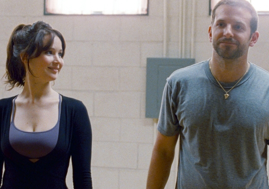 JENNIFER LAWRENCE and BRADLEY COOPER star in SILVER LININGS PLAYBOOK