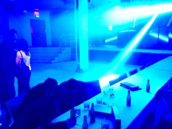 Party? Not so much. Från Dataspelsgalans fest i Stockholm igår kväll.