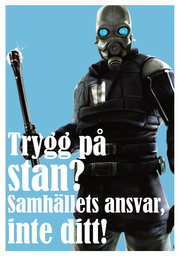 Trygg på stan? Samhället ansvar, inte ditt!