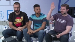 Chris Pranger till höger. Foto: Nintendo Treehouse