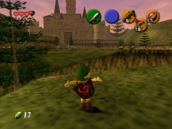 Hyrule Castle, mitt sorts slott.