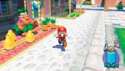 Mario far fram på Isle Delfino för att ställa allt till rätta