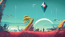 No Man's Sky lovade guld och gröna skogar. Det finns, men mycket annat saknas.