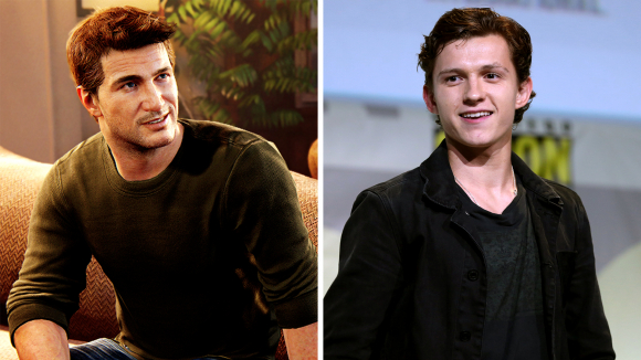 Nathan Drake och Tom Holland