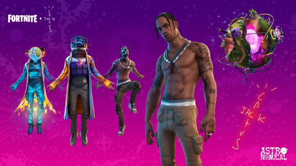 Travis Scott i Fortnite